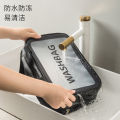 Dry and wet separation large capacity cosmetic bag women's portable travel storage bag 2023 new swimming bath wash bag men. 