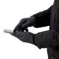 Autumn and Winter Fleece-lined Thick Wool Knitted Gloves Men's Touch Screen Warm Gloves Cycling Driving Cold-Proof Warm. 