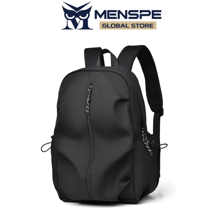 MENSPE Unisex Backpack Laptop Backpack Fashion Fold Design Business Travel Bag Men Women Bag Waterproof Backpack College Anti Theft Back Pack Leisure School Bag For Travel Study Business
