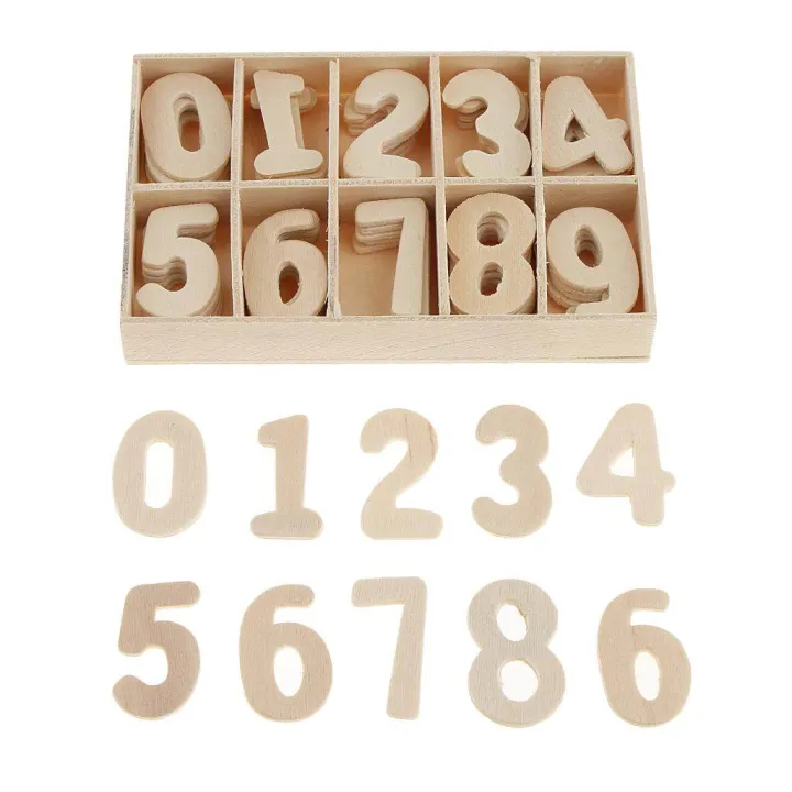 4x60x%20Wooden%20Number%200-9%20Unpainted%20Education%20Numbers%20Kid's%20Early%20Learning%20-%20Image%206