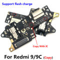 Charger Board Flex For Xiaomi Redmi 9 9C 9A 9T 8 8A 10C 10A 10 12 12C 13C 4G 5G USB Port Connector Dock Charging Flex Cable. 