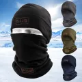 Balaclavas Winter Anti-cold Hat Polar Fleece Thicken Warmth Cap For Men Women Headgear Cycling Windproof Hat&scarf. 