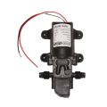 Black DC 12V 60W high-pressure mini membrane water pump automatic shutdown 5L / min. 