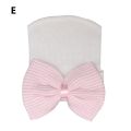 Newborn Hospital Hat Baby Hats Nursery Beanie Cap with Bow Cute Stripe Infant Hat Soft Turban Hats for Baby GirlsBasketball. 