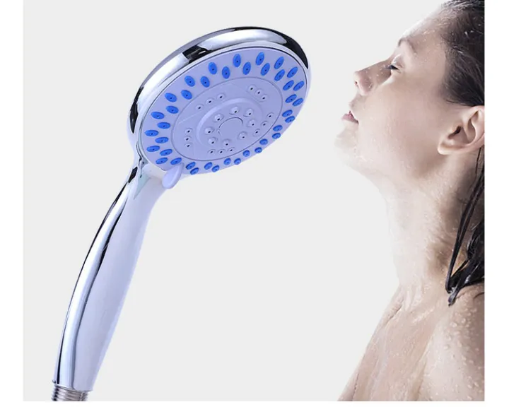 Hand%20shower%20set%20complete%20Chain%201.5CM%20shower%20head%20Universal%20Pressure%20With%20full%20Jet,%20with%20pipe%20hose%20chain%20for%20bathroom,%20washroom%20round%20shape%20Handheld%20shower%20head%20with%20pipe%20shower%20faucet%20Spray%20Nozzle%20Household%20Bathroom%20Accessories%20rainfall%20bath%20outdoor%20-%20Image%202