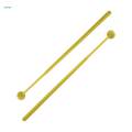 2Pcs Xylophone Mallets Vibraphone Glockenspiel Mallets Maple Wood Percussion Sticks. 