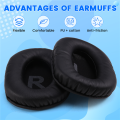 Earphone Cover Earmuffs for GPRO X G PRO X2 Earphone Replacement Headset Sponge Cover Black. 