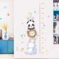 Nordic Cartoon Animals Wall Stickers for Children Kids Rooms Girls Boys Baby Room Decoration Wallpaper Elephant Panda Giraffe. 