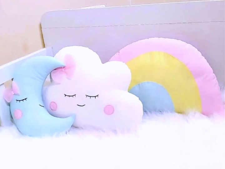 Baby Cot Decorative Pillows Set, Baby cot Bumper pillows set, Baby