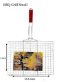 BBQ Stainless Steel Hand Grill. 