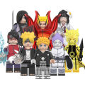 Compatible with LEGO Anime Naruto Series Otsutsuki Momoshiki Uchiha Sasuke Building Block Figure Toy. 