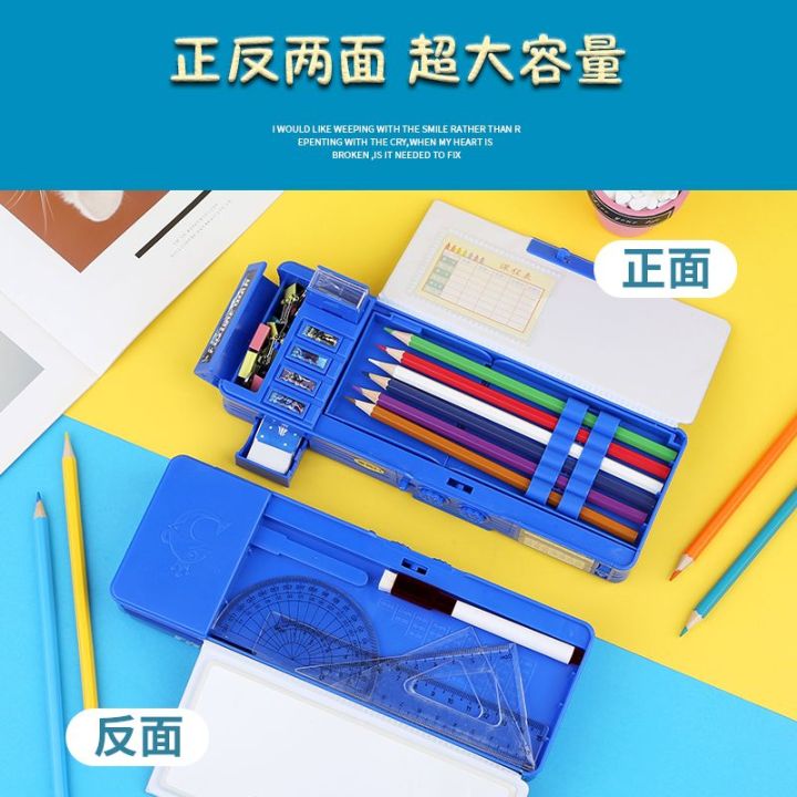Transformable%20Mecha%20Stationery%20Box%20Boys%20Password%20Lock%20Multifunctional%20Button%20Pencil%20Box%20Girls%20Primary%20School%20Students%20Double-Sided%20Large%20Capacity%20-%20Image%205