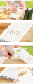 5 In 1 Vegetable Grater Slicing Replaceable Disk Vegetable Cutter Multifunctional Adjustable Carrot Grater Onion Dicer. 