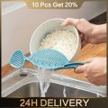 Rice Drainer Washing Stirring Sieve Noodle Fruit Cleaner Multifunctional Colander Tools Water Draining And Rice Washing. 