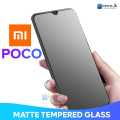 Full Glue Anti-Fingerprint Matte Tempered Glass for Xiaomi Mi Poco X3 NFC / X3 Pro Poco M3 Screen Protector Premium Frosted Glass. 