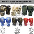 3H Boxing/MMA Gloves [Full Finger]for Training Muay Thai Kids Adult Punching Taekwondo Sanda Combat Gloves Tiger Type. 