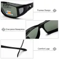 LouisWill Sunglasses Polarized Lenses Sunglasses Night Vision Driving Sunglasses Sport Sunglasses Outdoor Sport Riding Cycling Sunglasses Activities Eyewear Driving Fishing Eyewear Sun Glasses. 