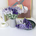 Artificial Lavender Bouquet   Flower Bouquet Home Wedding Garden Decor UV Resistant Bouquet In/outdoor Bouquet. 