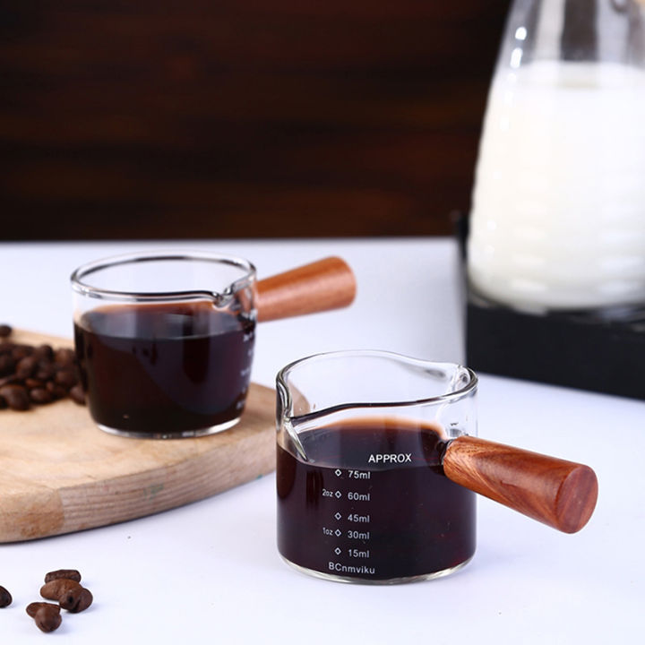 70/75ml%20Espresso%20Glass%20Double%20Spout%20Glass%20Measuring%20Cup%20Heat-Resistant%20Handle%20Clear%20Scale%20Milk%20Coffee%20Measure%20Jug%20-%20Image%203