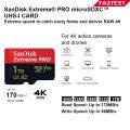 SanDisk Micro SD Card Extreme Pro microSDXC A2 UHS-I 4K Memory Cards 64G 128G 512G 1TB Ultra A1 U1 U3 C10 TF Card For Camera DJI. 