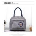 Portable Waterproof Women's Bag Thickened Small Cloth Bag Encryption Hand Bag New Mom Small Bag Mummy Lunch Bag Lunch Box Bag Canvas. 