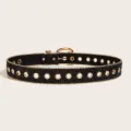 Goth Punk Women's Belt Fashion Rhinestone Belt Girl Decorative Jeans Wide Belt Rock Men Women Fashion Belt Conbo. 