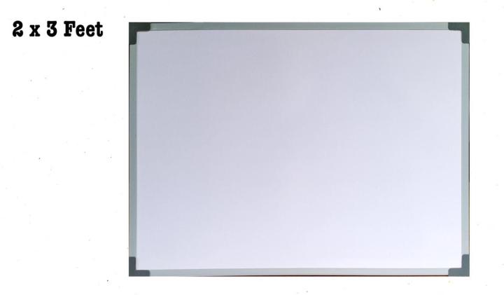 White Boards 2 X 3 Feet (Double Side)
