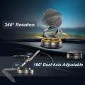 Magnetic Phone Holder MagSafe Compatible | Vacuum Suction Cup 360° Mount Portable Foldable Stand for Car Gym Mirror Desk. 