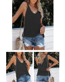 Yfashion Women's Sweater Tanks Sleeveless V-Neck Ribbed Slim Fit Knit Vest. 