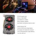 Gaming Graphics Card GTX750TI 2GB GDDR5 128BIT Plug and Play Graphics Card with Dual Fans for PC. 
