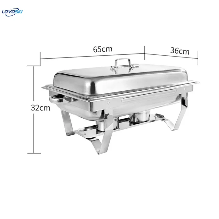 Rectangular%20Catering%20W/%20Frame%20Buffet%20Warmer%20Sets%20Food%20Warmers%20Stainless%20Steel%20Chafing%20Dish%20Buffet%20-%20Image%204
