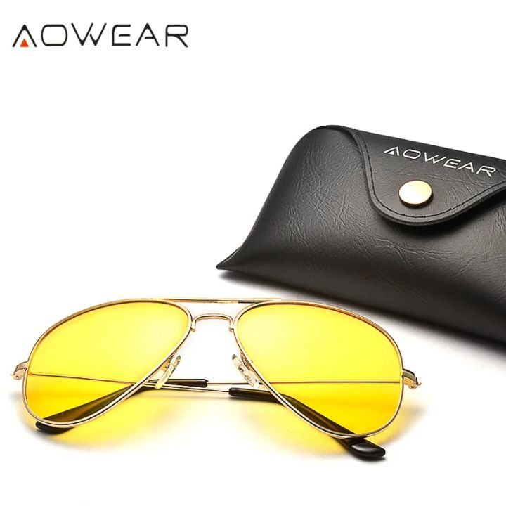 AOWEAR%20Brand%203025%20Goggles%20Vision%20Night%20Glasses%20for%20Driving%20Polarized%20Aviation%20Yellow%20Sunglasses%20Men%20Night%20Vision%20Pilot%20Eyewear%20-%20Image%203