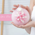 Bath Brush Soft Bath Ball With Suction Cup Bathroom Body Brushes Exfoliating Scrub Back Scrubber Shower Massage Brushes. 