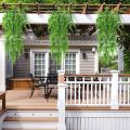 2 Pack Artificial Hanging Plants Fake Ivy Leaves Wall Decoration for Indoor Outdoor, Greenery Home Decor Faux Vine. 