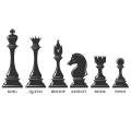 Chess Pieces Set. 
