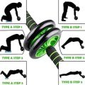 ABS Abdominal Roller Exercise Wheel Fitness Equipment Mute Roller For Arms Back Belly Core Trainer Body Shape Training Supplies. 