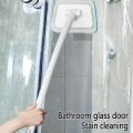 Removable Multi-Functional Bathroom Wall Brush Household Long Handle Brushes for Floor Bathtub Durable Tile Sponge Cleaning Brush Window Glass Dust Cleaner Brush. 