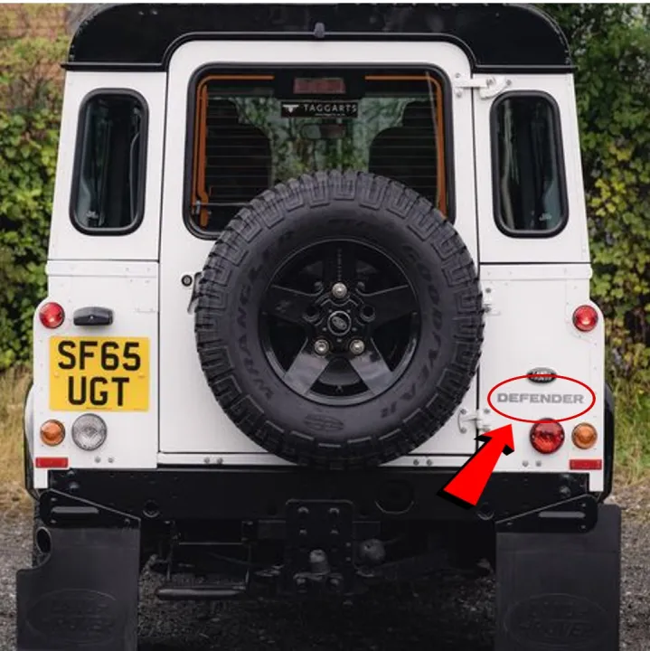 GLOSSY%20BLACK%20ABS%20Plastic%203D%20Lettering%20Rear%20Emblem%20Badge%20For%20Land%20Rover%20Defender%2090%20/%20110%20/%20130%20-%20Image%203