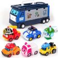 Robocar Toy Genuine Poli Toy Transforming Robot Car Model Cute Anime Action Figure Toy Children Christmas Gift. 