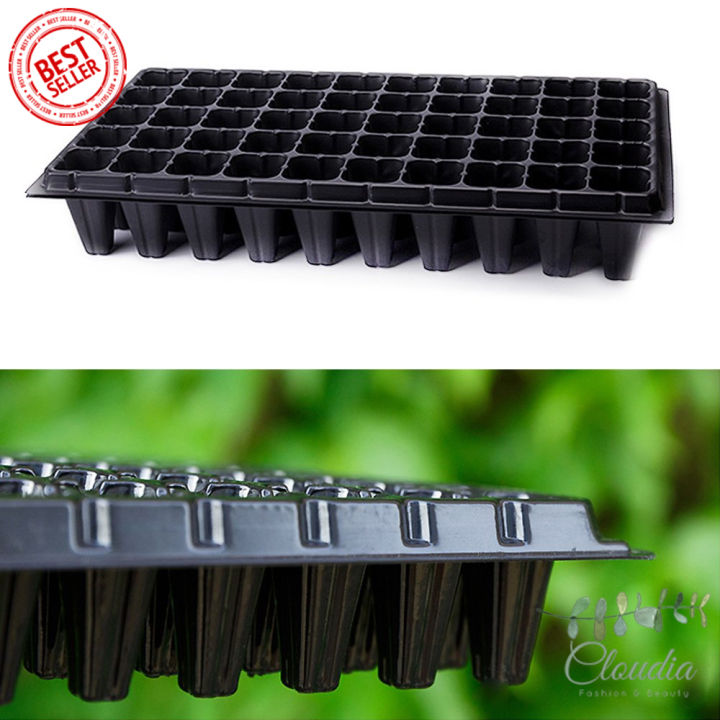 50%20Holes%201%20Pcs%20Thick%20black%20seedling%20tray%20%20seedling%20nursery%20seed%20tray%20Seeds%20starter%20Trays%20Seeding%20Trays%20-%20Image%202