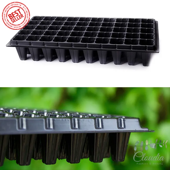 50%20Holes%201%20Pcs%20Thick%20black%20seedling%20tray%20%20seedling%20nursery%20seed%20tray%20Seeds%20starter%20Trays%20Seeding%20Trays%20-%20Image%202