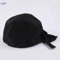 Fashion Chef Headwrap Tie Back Hat Skull Cap for Waiters. 