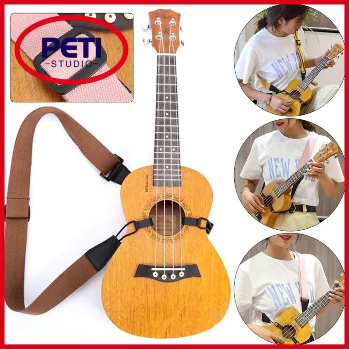 Ambiguoose PETI STUDIO Durable Nylon Hang Neck Guitar Accessories 【Hot ...