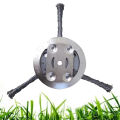 Steel Wire Brush Cutter Trimmer Head Grass Brush Cutter String Trimmer Replacement for Moss Rust Removal. 