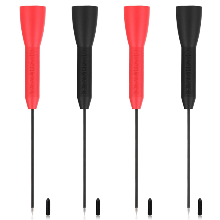 (GGBR) 4Pcs Test Probes Copper Probes Test Probe Pins Test Leads Probe ...
