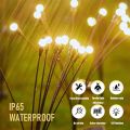 Outdoor Waterproof Led Garden Lawn Lamp/Solar Garden Lights-Firefly Lights /Swaying and Wind Dance Solar Lights /Waterproof Solar Outdoor Lights Decoration for Yard Patio Pathway. 