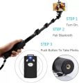 Self Picture Monopod Yunteng YT-1288 Bluetooth Selfie Stick with Bluetooth with Remote Control. 