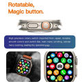 T800 Ultra Smart Watch 1.99 Inch Infinite Display Bluetooth Calls Sports Series 8 Smartwatch. 