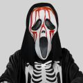 Unisex Halloween Horror Ghost Skull Mask Call of Duty MW2 Latex Headgear Helmet Cosplay Perform Party Masquerade Prop Cosplay. 