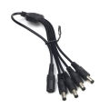1 To 4 Way / 8 Way DC Power Splitter Cable For CCTV Camera Power. 